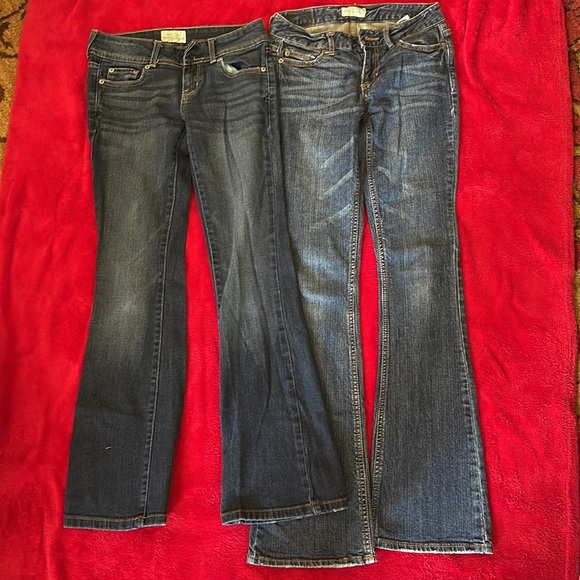 Package deal. 2 pair of aeropostale jeans. Size 00S and 00R - Picture 7 of 15